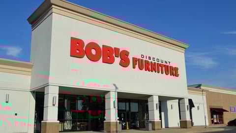 Greenwood, Indiana / United States - July 6 2020: Bob's Discount Furniture Store Signage; Shutterstock ID 1770987758